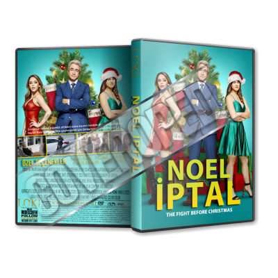 Noel İptal - The Fight Before Christmas - 2021 Türkçe Dvd Cover Tasarımı